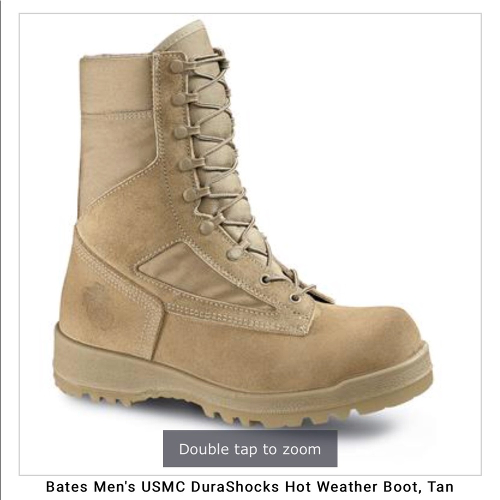 Bates Military boots never worn